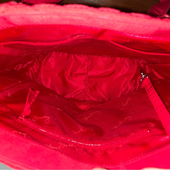 Vera Bradley Quilted Red Tote Bag - Picture 3 of 10